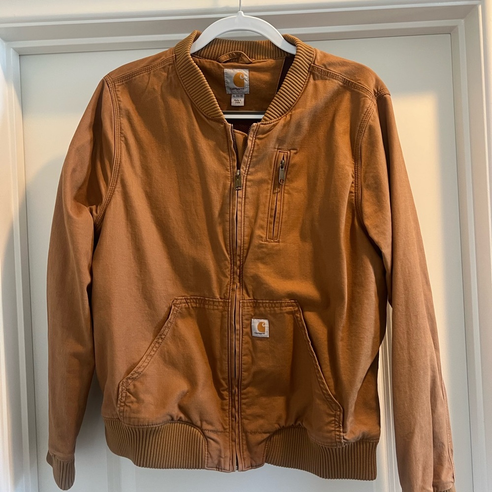 Carhartt Woman’s Brown Bomber Jacket - size XL